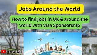 ✨ FREE WORK PERMIT amp VISA 🌏💼  Get Jobs with Visa Sponsorship Worldwide 🛂✈️✅quot [upl. by Irianat]