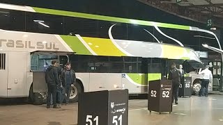 Muitos Ônibus Ao Vivo Na Rodoviária De Londrina [upl. by Anitahs]