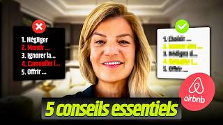 5 Conseils Essentiels si vous êtes sur Airbnb en 2024 [upl. by Llerrac]