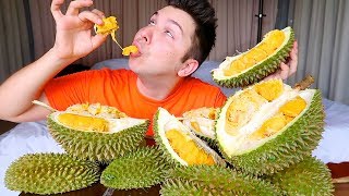 Durian • The Smelliest Fruit In The World Challenge • MUKBANG [upl. by Reese455]