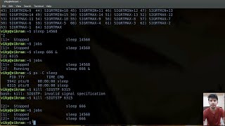 Process Signals in Linux  SIGINT  SIGKILL  SIGTERM  SIGCONT  SIGTSTP  kill command in linux [upl. by Namlas]