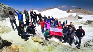 Damavand 2016 – kulisy wyprawy bez retuszu 4K [upl. by Dlarrej]