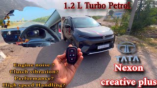 TATA NEXON Creative plus 12 L turbo  Drive impression  drivereview tata tatanexon nexon2023 [upl. by Newhall]