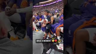 This moment with CP3 and a young Suns fan 💗 [upl. by Assilav]