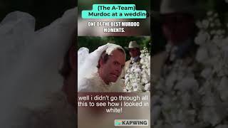 The ATeam crashes a wedding best Murdock moment shorts [upl. by Toomay]