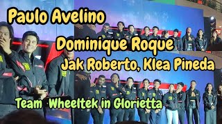 Paulo Avelino Dominique Roque Jak Roberto Klea Pineda and Team Wheeltek in Glorietta [upl. by Zoa523]