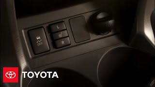 2009 RAV4 HowTo VSC Button  Toyota [upl. by Evette]