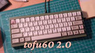 ASMR Tofu60 20 Build Guide [upl. by Lenoj]