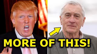 De Niro Cuts SCATHING New Ad RIPPING Trump [upl. by Asirret]