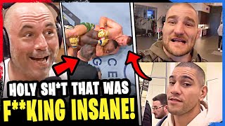 MMA Community Reacts  Dricus Du Plessis vs Israel Adesanya HIGHLIGHTS UFC 305 [upl. by Jandel]