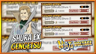 SUPER EASY  TODAS AS FASES DO quotSHURAquot ROUNDUP MISSION 042024  NARUTO X BORUTO NINJA VOLTAGE [upl. by Hsilgne]