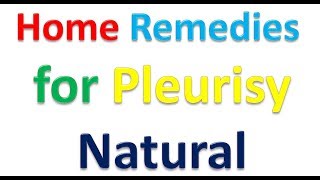 home remedies for pleurisy  home remedies for pleurisy  how to get rid of pleurisy fast [upl. by Enened195]