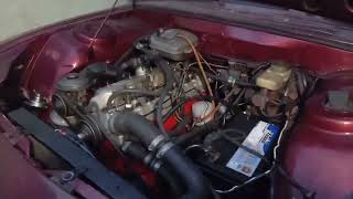 Peugeot 504 motor xd2 23 diesel [upl. by Llewoh]