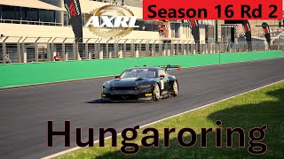 AXRL S16 Rd2 Hungaroring Enduro [upl. by Yllatan]