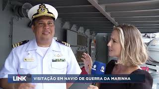 Visitação em navio de guerra da Marinha em Vitória [upl. by Jenda249]