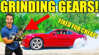 I Paid 10k Less For A Camaro SS With A Bad Manual Transmission Fixed It For DIRT CHEAP DIY STYLE [upl. by Freudberg]