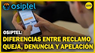 ¿Cuáles son las diferencias entre reclamos denuncias quejas y apelaciones [upl. by Annauqal586]