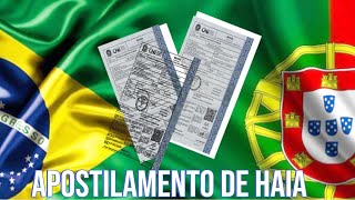 Como fazer o apostilamento de Haia tudo sobre [upl. by Columbus]