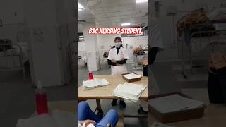 Bsc nursing student life 😱😱 bsc nursing entrance exam 2024shorts youtubeshorts trendingshorts [upl. by Baumann343]