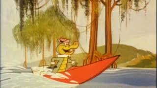 1961 Hanna Barbera  Wally Gator Intro [upl. by Laws808]