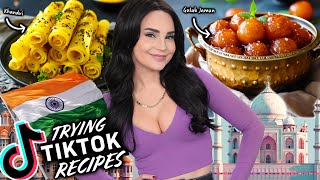 I Tested Viral INDIAN TikTok Recipes [upl. by Isador]