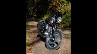 MZ ETZ 250  Herbstritt  Autumn ride in BadenWuerttemberg [upl. by Tut94]