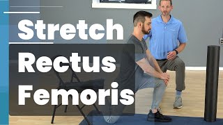 Rectus Femoris Stretches amp Releases [upl. by Ntsyrk]