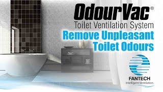 Remove Unpleasant Toilet Odours  OdourVac [upl. by Ringler659]