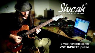 Guitar Review Sound Test  Tele Sivcak Guitar  piezo Fractal Axe FX  Peter Luha [upl. by Delaney561]