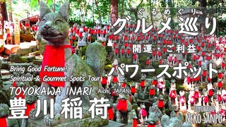 【JAPAN TRIP】Bring Good Fortune Spiritual amp Gourmet Spots Tour ～TOYOKAWA INARI Aichi [upl. by Blakely616]