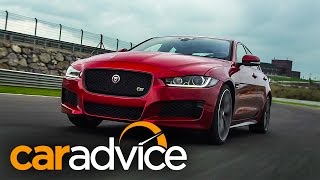 2015 Jaguar XE Review  Track Test [upl. by Lyons]