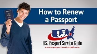 How to Renew a Passport [upl. by Toole37]