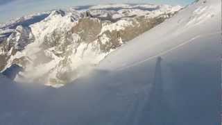 Couloir Messimy Pointe Mathews Vanoise [upl. by Snej986]