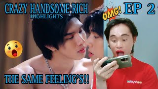 Crazy Handsome Rich  Episode 2  ReactionCommentary 🇹🇭 [upl. by Kcaz]