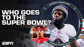 Mahomes or Jackson Who’s going to the Super Bowl  The Domonique Foxworth Show [upl. by Trenna]