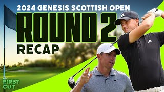 Ludvig Aberg Carries Solo Lead into the Weekend  2024 Genesis Scottish Open Round 2  The First Cut [upl. by Meredeth]