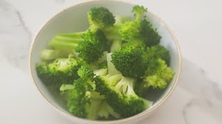 How To Steam Broccoli Without A Steamer [upl. by Fayre]