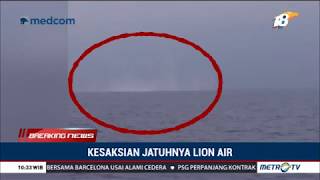 Awak Kapal Tugboat AS Jaya II Saksikan Jatuhnya Lion Air JT610 [upl. by Aniret]