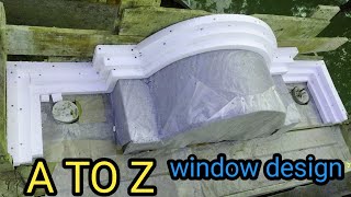 top amazing window how to make Raj mistri window design [upl. by Abdel]