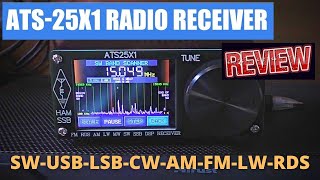 New ATS25X1 all Band FM LW MW SW SSB Radio Receiver REVIEW [upl. by Stiruc]