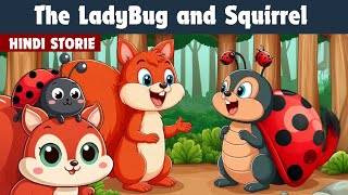 The Ladybug and the Squirrel animated cartoons Bedtimes story cartoon for kids Kidscornertv2 [upl. by Amedeo]