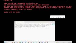 NotFullyexe and Clutt666exe crashes windows 7 VMware Workstation [upl. by Heiskell266]