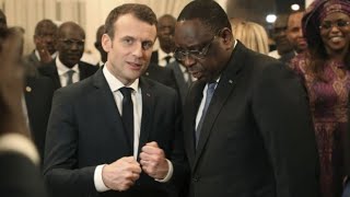 Macron visita Senegal para reunir fondos para la educación en el mundo [upl. by Nakhsa]