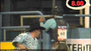 Reno Rodeo 6202011 bull riding winner  Chandler Bownds [upl. by Aibun]