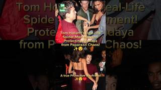 Tom Holland RealLife Hero Protecting Zendaya from Paparazzi Chaos tomholland zendaya hollywood [upl. by Erdnaet]