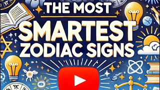 TOP 5 Most Smartest Zodiac Sign astrology zodiacsigns zodiacastrology [upl. by Pleasant]