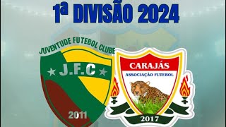 CARAJAS VS JUVENTUDE 1ª divisao campeonato municipal Canaã 2024 [upl. by Bodrogi]