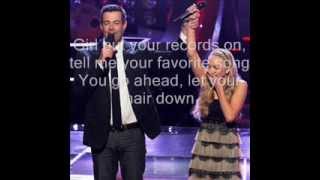 Danielle Bradbery  Put Your Records On Lyrics [upl. by Neeruan]