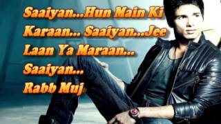 Saaiyan Hun Main Ki Karaan  With Lyrics  Gunday 2014 [upl. by Abbotsen]