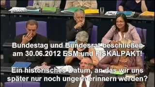 ESM beschlossen  die letzten Tage des EURO  EuroKrise 2012 Schuldenkrise Fiskalpakt Inflation [upl. by Buke374]